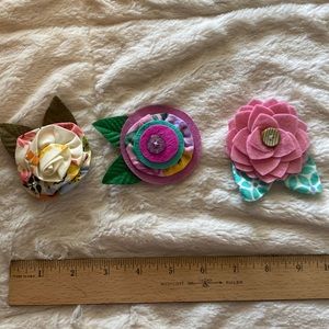Set of 3 Matilda Jane hair clips